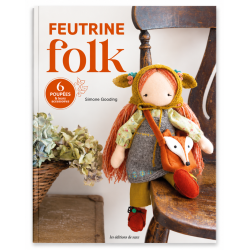Feutrine folk Livre Tricot