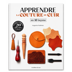 Apprendre la couture du cuir en 10 leçons Livre Couture