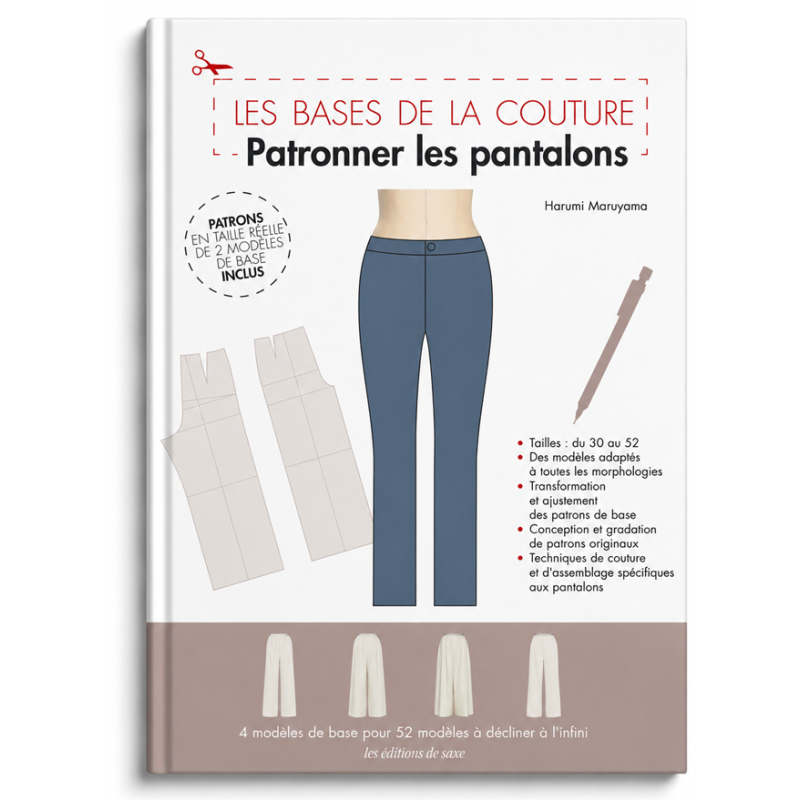 Patronner les pantalons Livre Couture