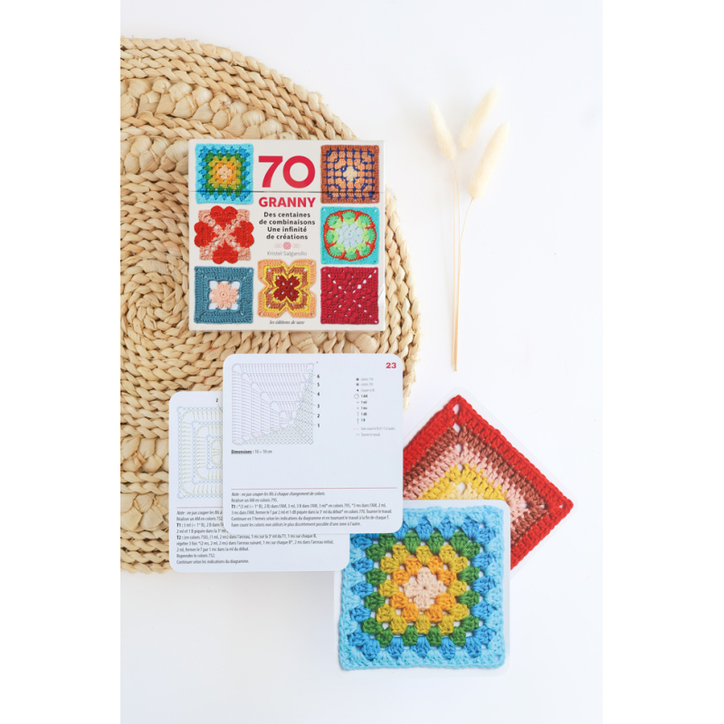 La boite de 70 cartes crochet Kit Crochet