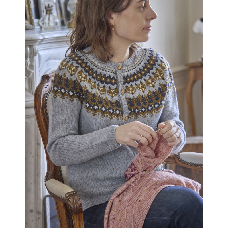Oser le jacquard en rond Livre Tricot