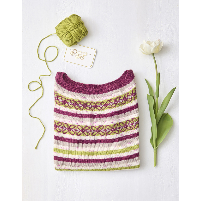 Oser le jacquard en rond Livre Tricot