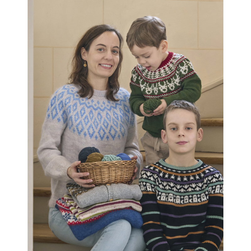 Oser le jacquard en rond