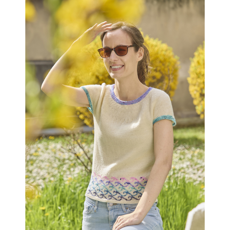 Oser le jacquard en rond Livre Tricot