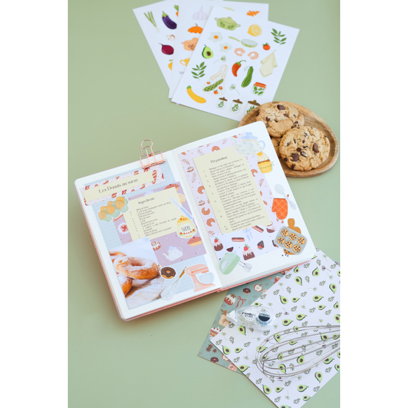 Coffret journaling recette