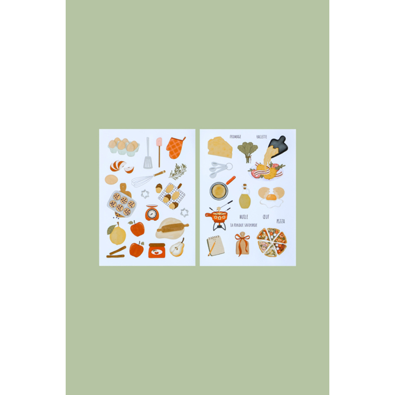 Coffret journaling recette Kit DIY