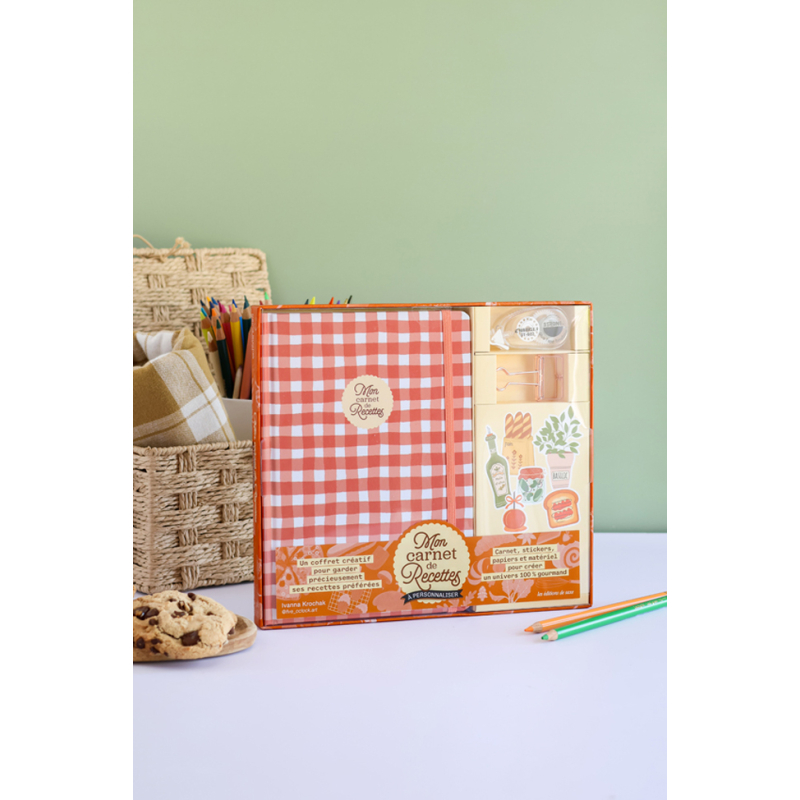 Coffret journaling recette Kit DIY