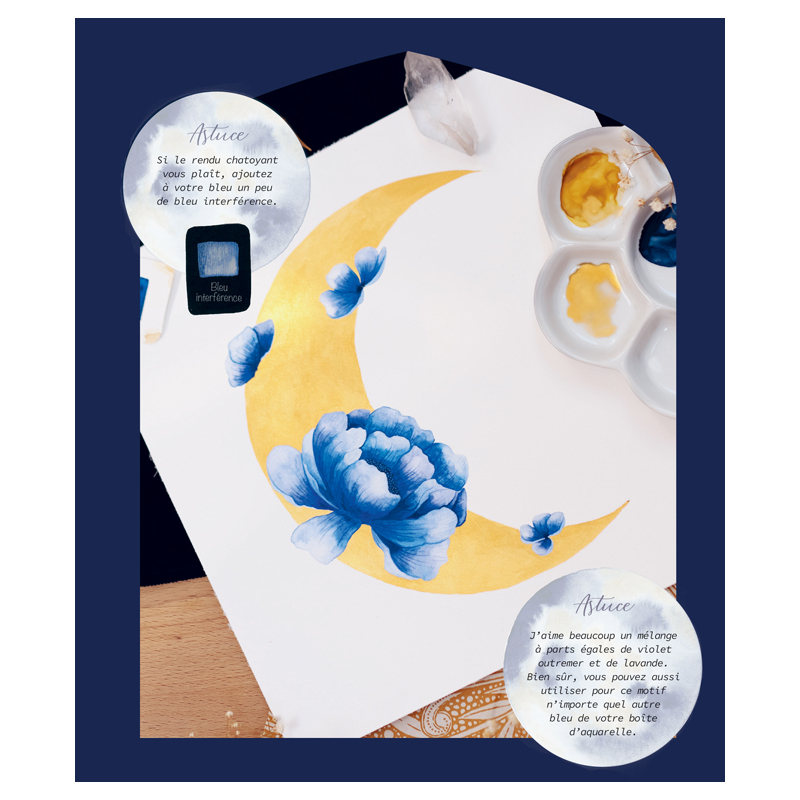 Sorcières & sortilèges à l'aquarelle Livre Beaux-arts
