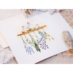 Sorcières & sortilèges à l'aquarelle Livre Beaux-arts
