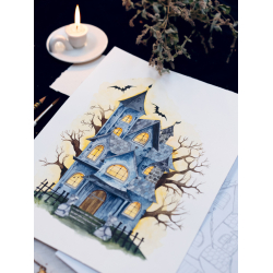 Sorcières & sortilèges à l'aquarelle Livre Beaux-arts