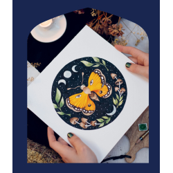 Sorcières & sortilèges à l'aquarelle Livre Beaux-arts
