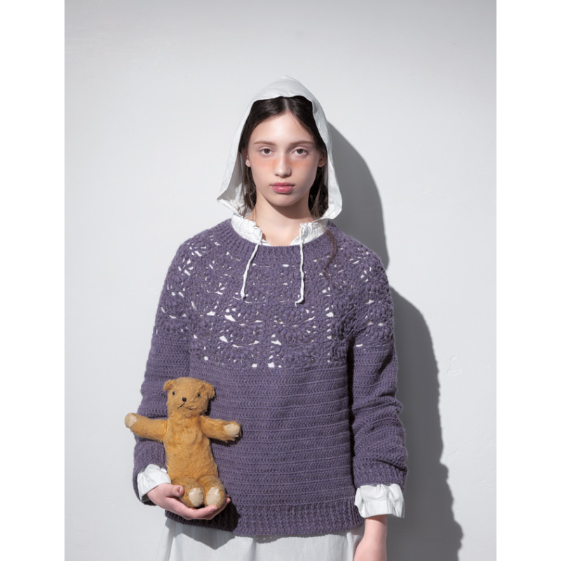 Pulls crochet col rond Livre Crochet