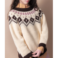 Pulls crochet col rond Livre Crochet