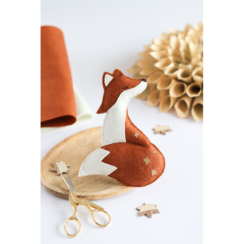 Pochette duo feutrine : Trésors de la forêt