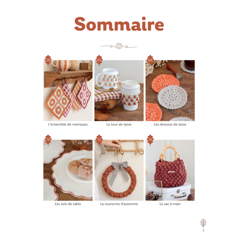 L'automne cosy d'AnnaB au crochet : 12 projets Livre Crochet