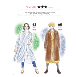 Les Bases de la couture : Patronner à plat - Méthode simple Livre Couture