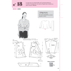 Les Bases de la couture : Patronner à plat - Méthode simple Livre Couture