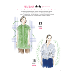 Les Bases de la couture : Patronner à plat - Méthode simple Livre Couture