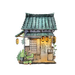 Planches & secrets d'artistes : Boutiques japonaises à l'aquarelle Livre Beaux-arts