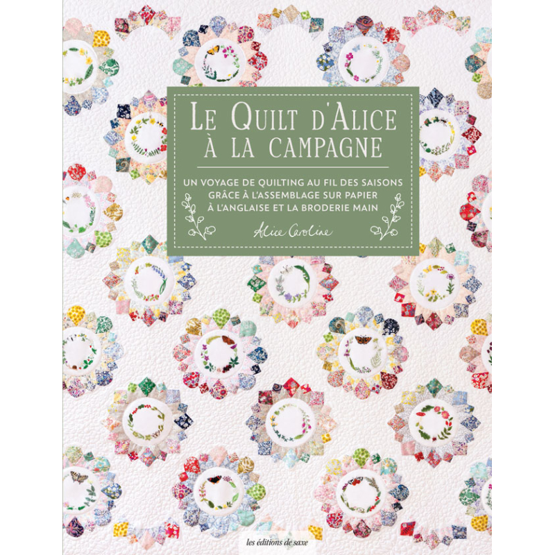 Le quilt d'Alice à la campagne Livre Patchwork