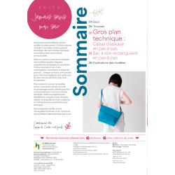 Coudre c'est facile n°98 : sacs en toile Magazine Couture