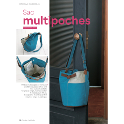 Coudre c'est facile n°98 : sacs en toile Magazine Couture