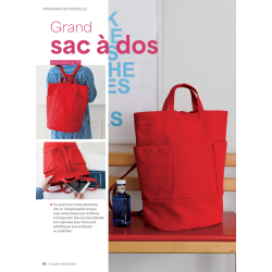 Coudre c'est facile n°98 : sacs en toile Magazine Couture