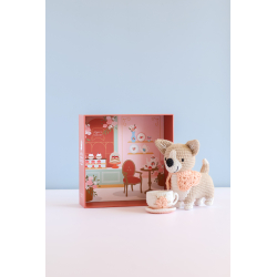 Coffret Lizzie le corgi au crochet - Occasion Kit livres coffrets defraichis