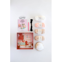 Coffret Lizzie le corgi au crochet - Occasion Kit livres coffrets defraichis