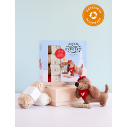 Coffret Marcel le teckel au crochet - Occasion Kit livres coffrets defraichis