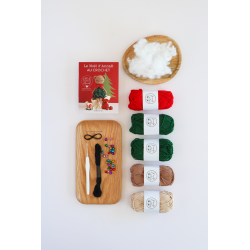 Le Noël d'AnnaB au crochet - L'oursonne Kit Crochet
