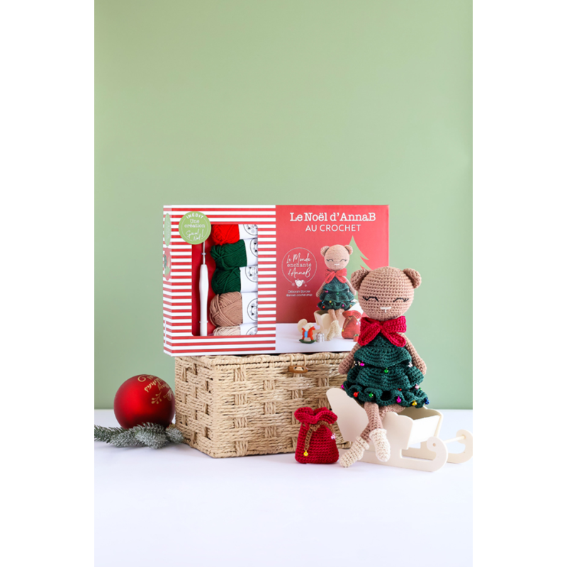 Le Noël d'AnnaB au crochet - L'oursonne Kit Crochet