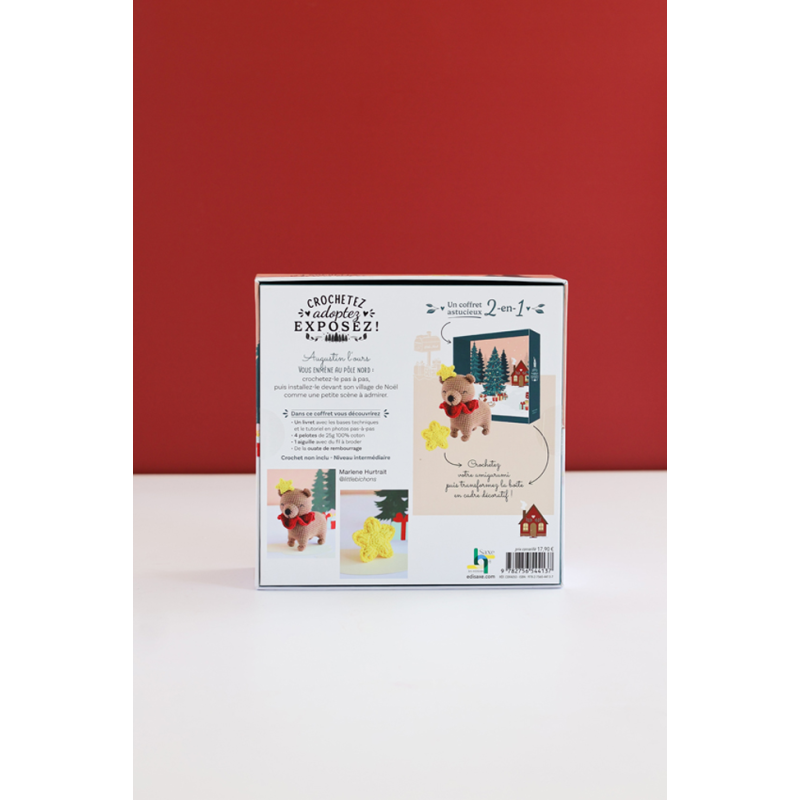 Coffret Ours - Crochetez, adoptez, exposez ! Kit Crochet