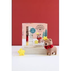 Coffret Ours - Crochetez, adoptez, exposez ! Kit Crochet