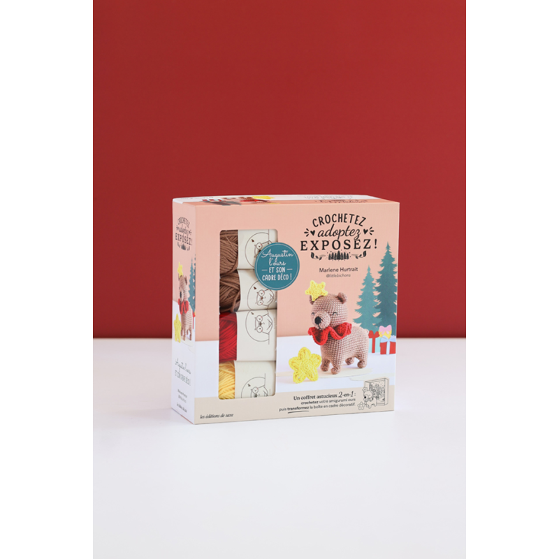Coffret Ours - Crochetez, adoptez, exposez !