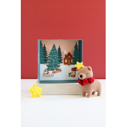 Coffret Ours - Crochetez, adoptez, exposez ! Kit Crochet