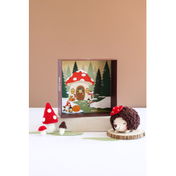 Coffret Hérisson - Crochetez, adoptez, exposez ! Kit Crochet