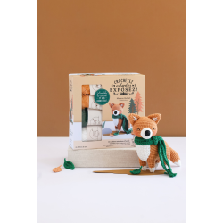 Coffret Renard - Crochetez, adoptez, exposez ! Kit Crochet