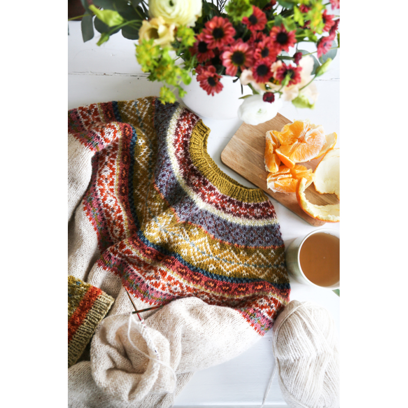 Tricot jacquard - 17 modèles dont 12 cardigans et leurs déclinaisons