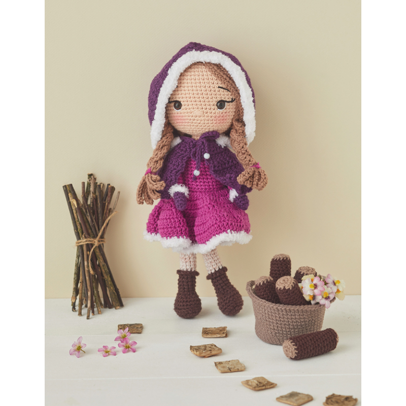 Modèle crochet – Poupée Gabrielle à la montagne Modèle à télécharger Modèles