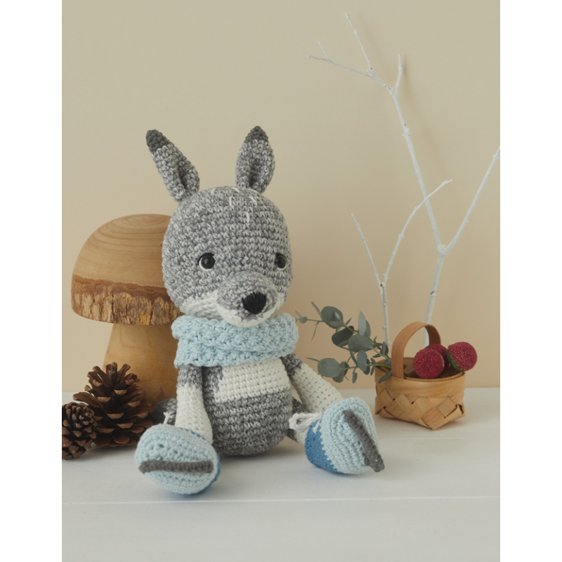 Modèle crochet – Loupiot le louveteau Modèle à télécharger Modèles