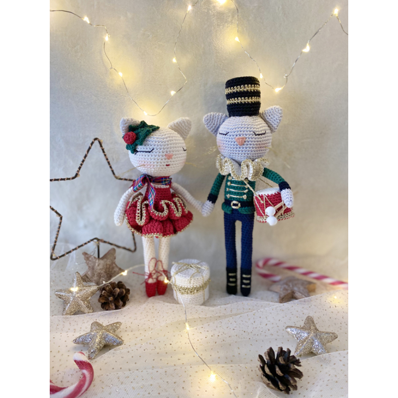 Modèles crochet – Chats de Noël Modèle à télécharger Modèles