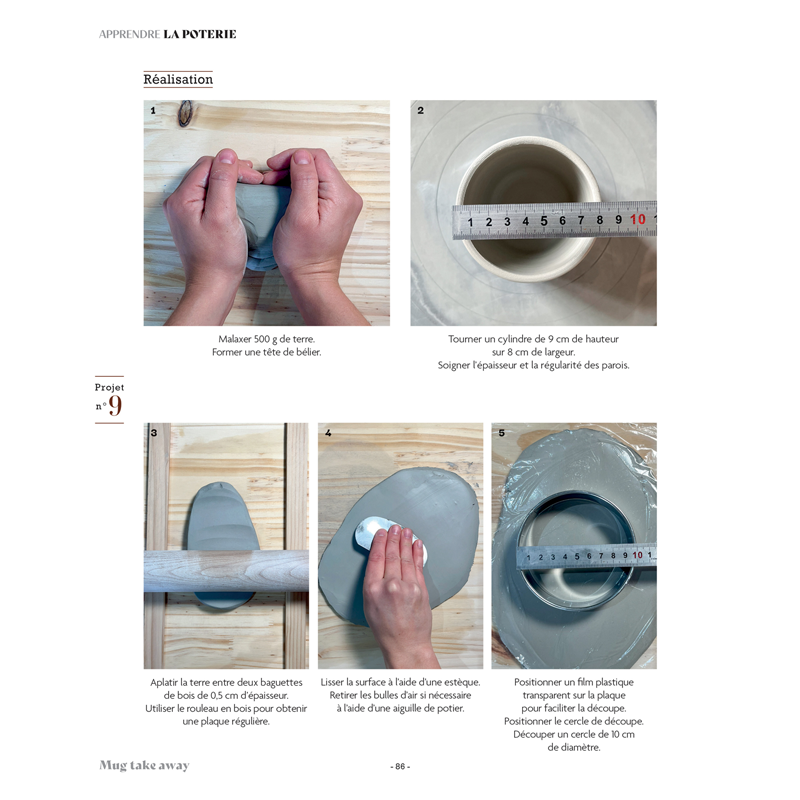 Apprendre la poterie Livre DIY