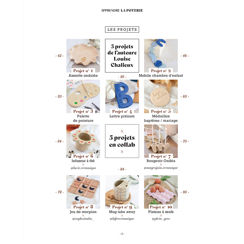 Apprendre la poterie Livre DIY