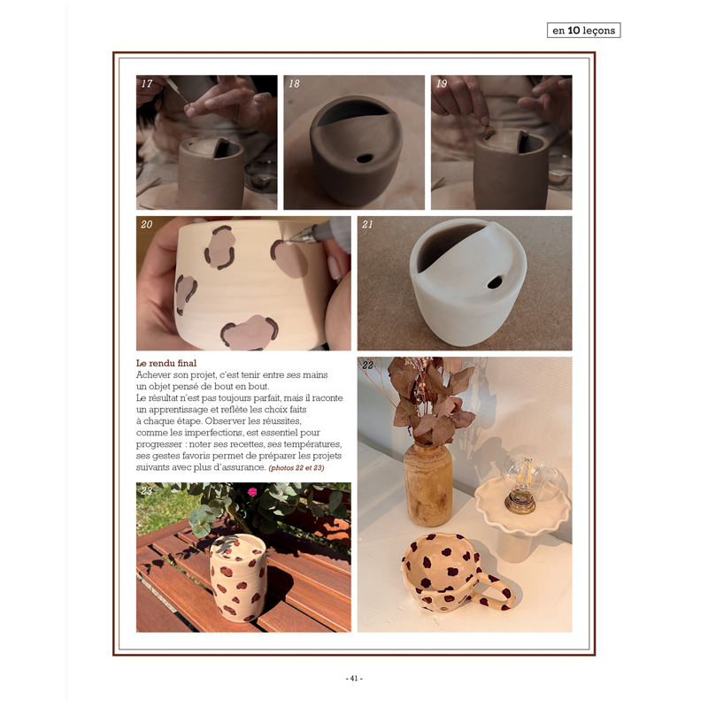 Apprendre la poterie Livre DIY