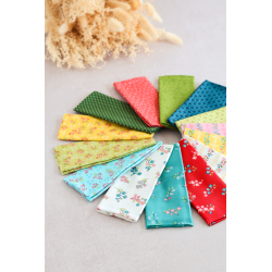 Lot de tissus patch d'Ellen Fournitures Patchwork