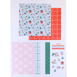 Kit scrapbooking Noël – Souvenir hivernal Kit DIY