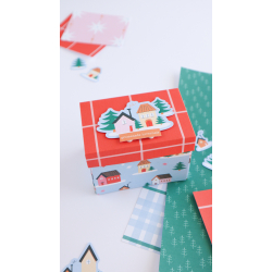 Kit scrapbooking Noël – Souvenir hivernal Kit DIY