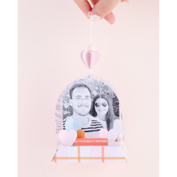 Kit scrapbooking – Décor photo Boule d’amour Kit, Fournitures DIY