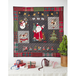 Joyeuses fêtes quiltées - 12 projets festifs Livre Patchwork